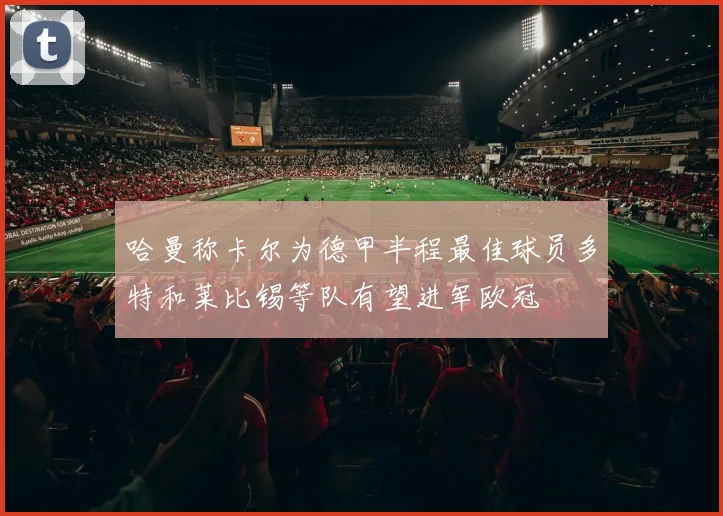 哈曼称卡尔为德甲半程最佳球员多特和莱比锡等队有望进军欧冠